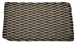 Maine Lobster Rope Doormat Tan/Brown wave